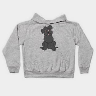 Funny Affenpinscher Monkey Terrier Kids Hoodie